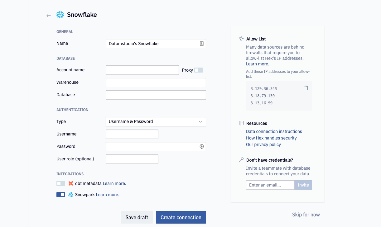 Hex × Snowflakeでつくるインタラクティブな分析環境 | DATUM STUDIO株式会社