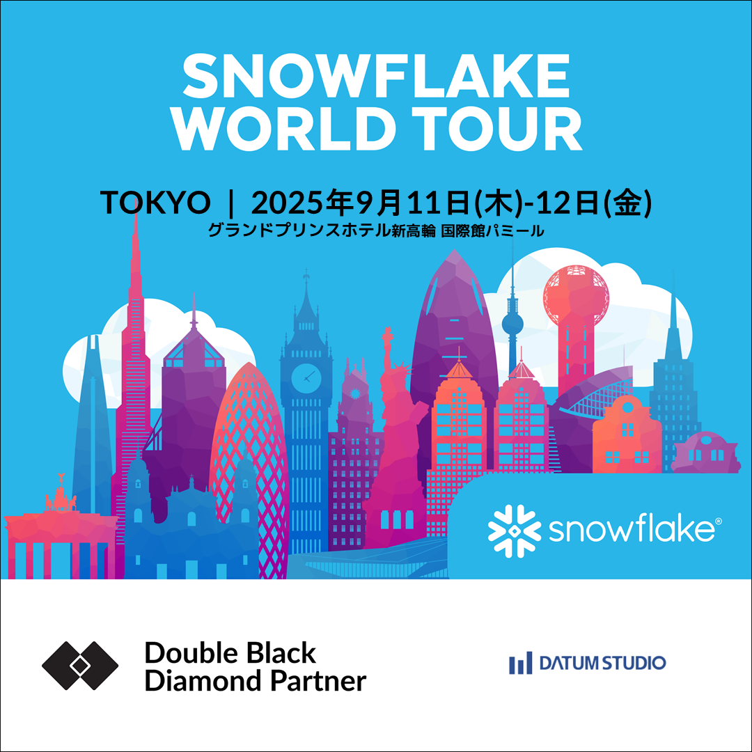 Snowflake社主催「Snowflake World Tour Tokyo」にDouble Black